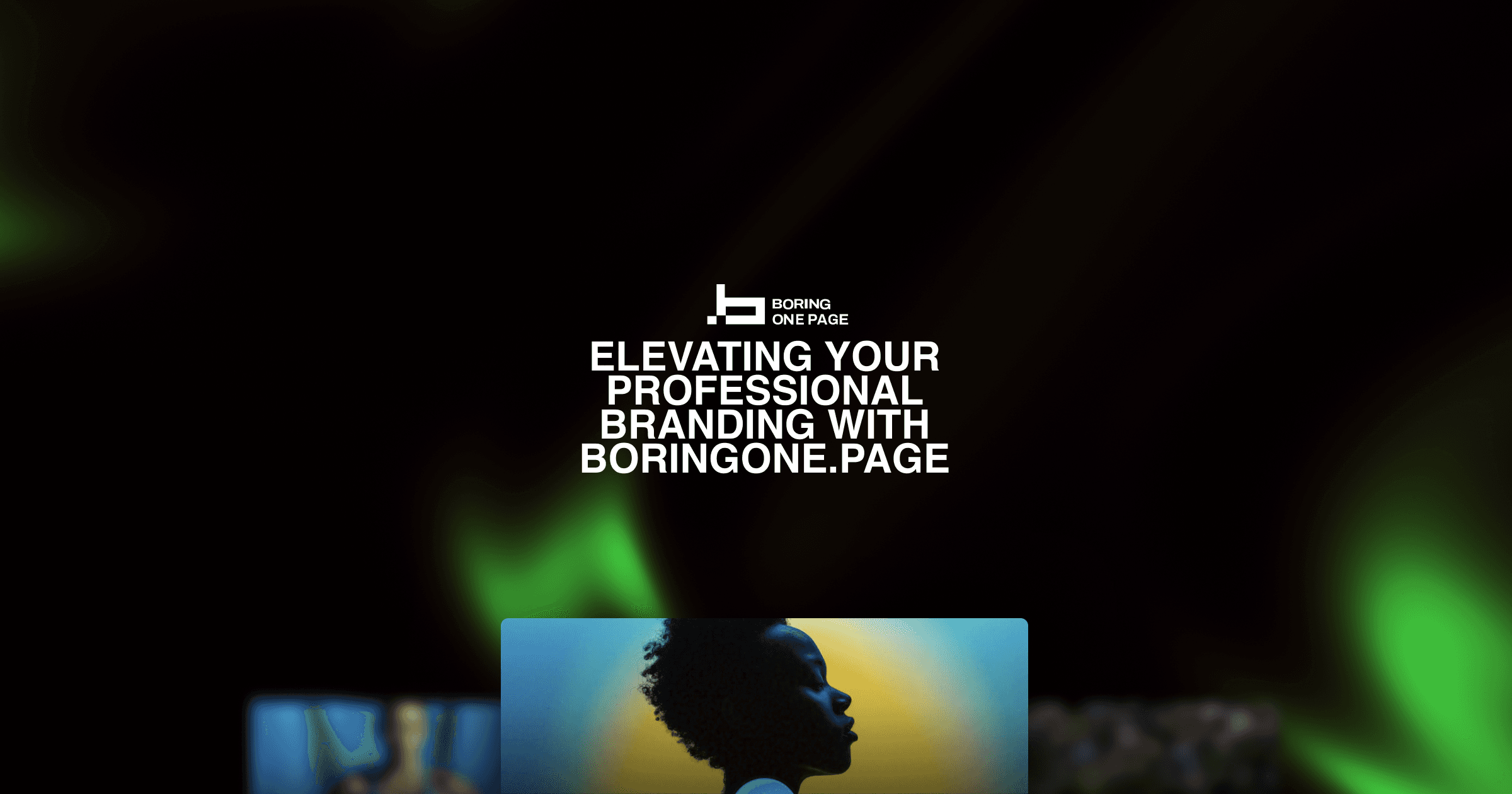 Elevating Your Professional Branding with BoringOne.page